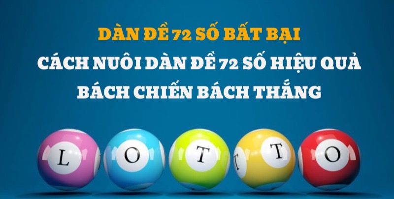 Cùng học cách xây dựng dàn đề 72 con độc đáo nhé