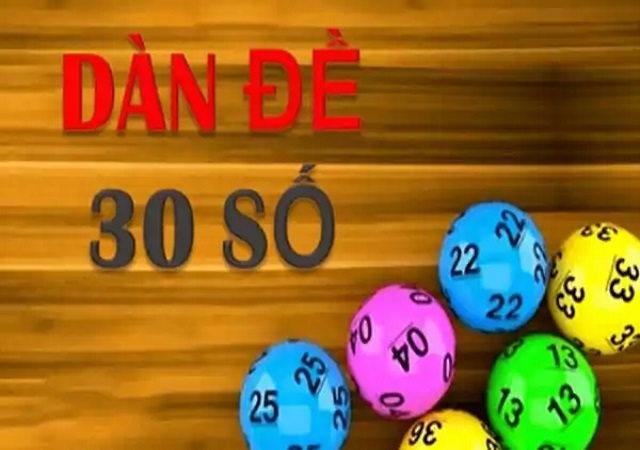 Khái niệm về dàn đề 30 số