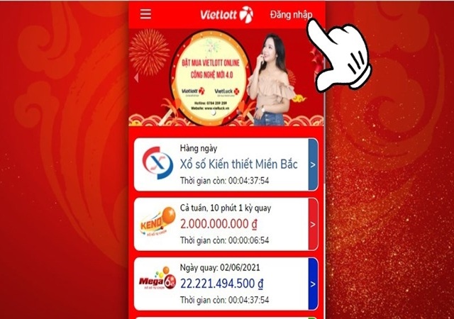 Các bước tải ứng dụng xổ số 3 miền Các bước tải ứng dụng xổ số 3 miền