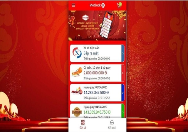 Cách mua vé số online miền Nam