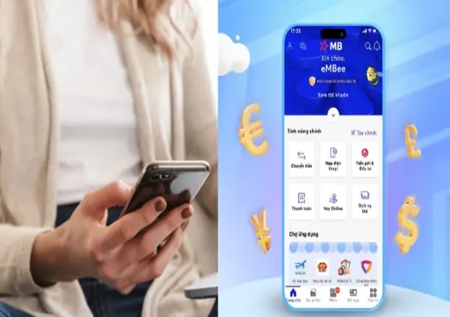 Cách nhận tiền trên app MB Bank